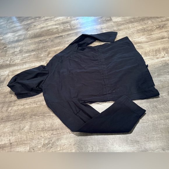 Vera Wang women’s black lightweight utility jacket size medium - Picture 5 of 6